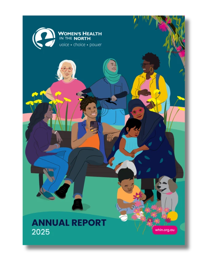 Cover of the WHIN Annual Report 2025